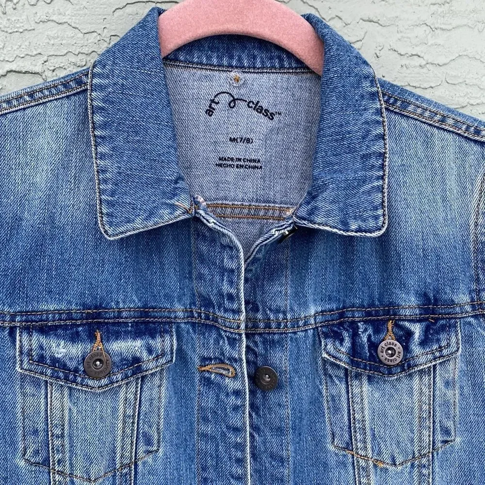 Art Class Sz M (7/8) Jean Jacket